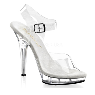 Clear posing heels hot sale
